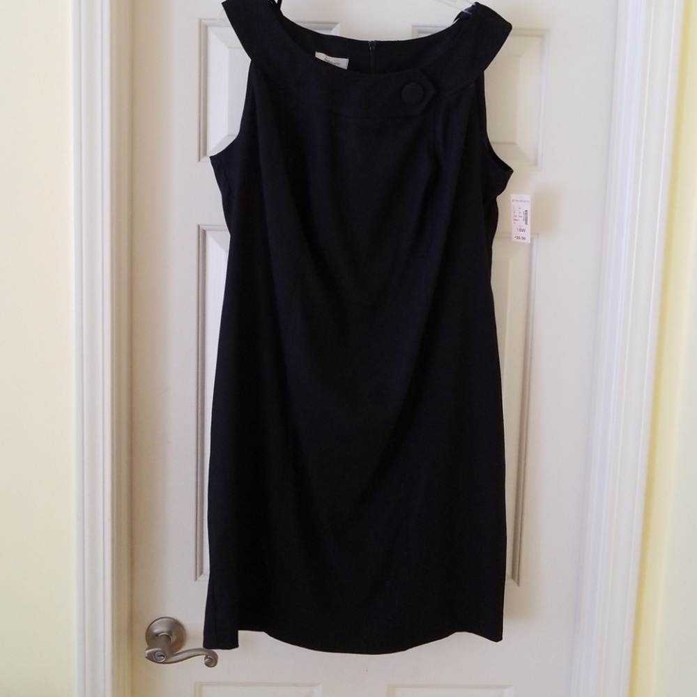 Black cocktail dress